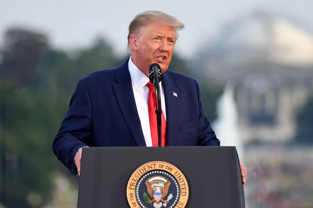 icon for What will Trump say during Rose Garden event?