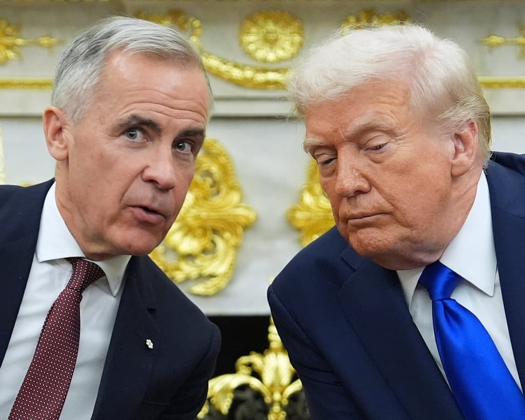icon for Will Trump meet with Mark Carney by August 31, 2026?